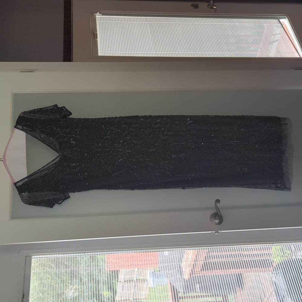 Pisarro nights beaded dress